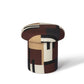 Lucy Mushroom Stool - Mud Brown