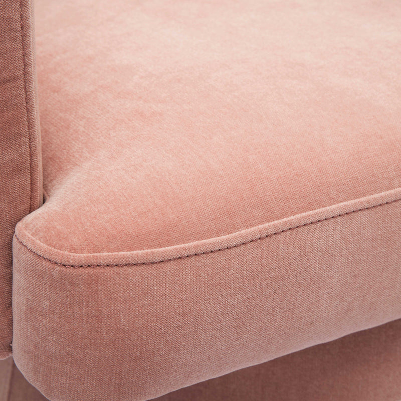 Kristen Rolling Desk Chair - Pink