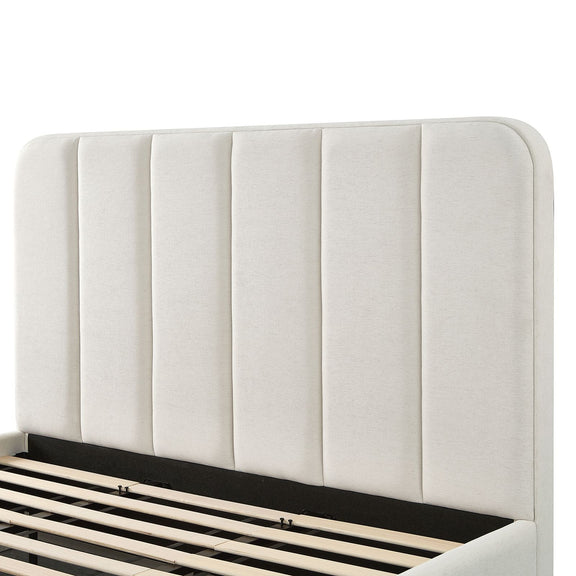 Parker Bed - Cream