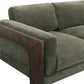 Elyn 91" Sofa - Olive Green