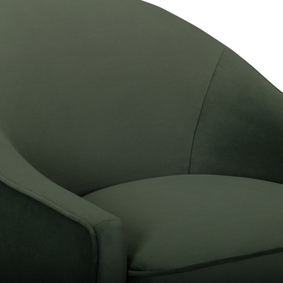 Cettie Performance Velvet Accent Chair - Green