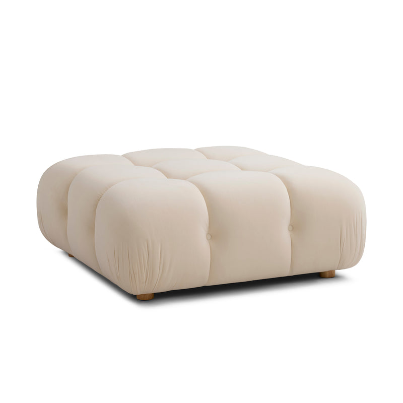 Calliope Performance Modular Ottoman - Off-White
