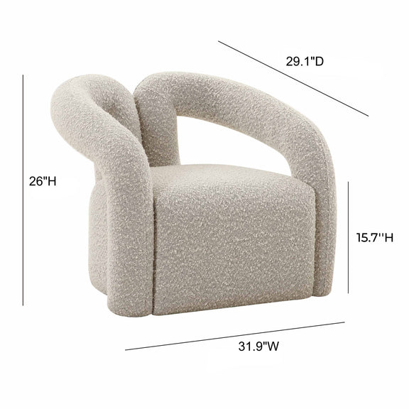 Jenn Accent Chair - Grey