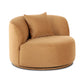 Fickle Swivel Accent Chair - Camel