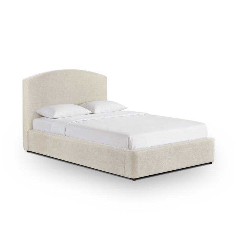 Leah Performance Chenille Bed - Cream