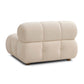 Calliope Performance Modular Armless Chair - Off-White