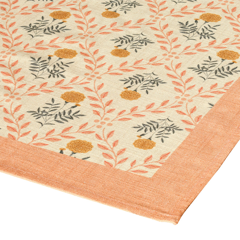 Dolce Natural Cotton Table Cloth - Blush / 70" x 160"