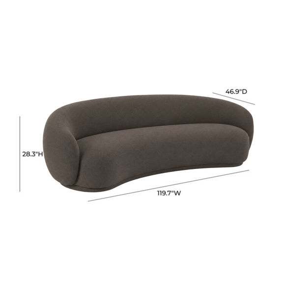 Kendall Sofa (90"-120") - Java Brown / 120"