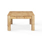 Berri 39" Natural Burl Coffee Table