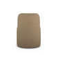 Persa Round Back Performance Chenille Dining Chair - Light Brown