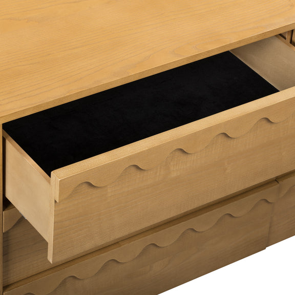 Oodle 62" 6-Drawer Dresser - Natural Ash