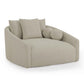 Hanim 54" Daybed - Warm Grey