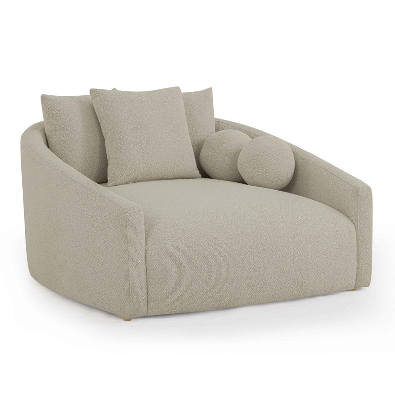 Hanim 54" Daybed - Warm Grey