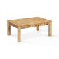 Berri 39" Natural Burl Coffee Table