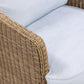 Axel Boucle Outdoor Accent Chair - Blue