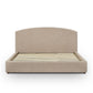 Leah Performance Chenille Bed - Taupe