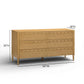 Oodle 62" 6-Drawer Dresser - Natural Ash
