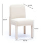 Martina Performance Fabric Dining Chair - Cream