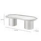 Sorya 51" Chrome Coffee Table
