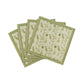 Dolce Natural Cotton Napkin - Set of 4 - Olive Green
