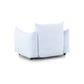 Saint Tropez Stuffed Indoor/Outdoor Armchair - Light Blue