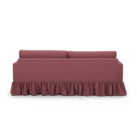 Gertrude 90" Sofa - Plum