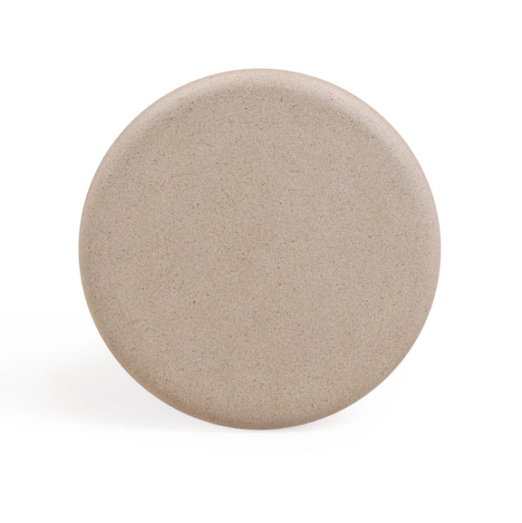 Lydia Concrete Indoor/Outdoor Side Table - Cream
