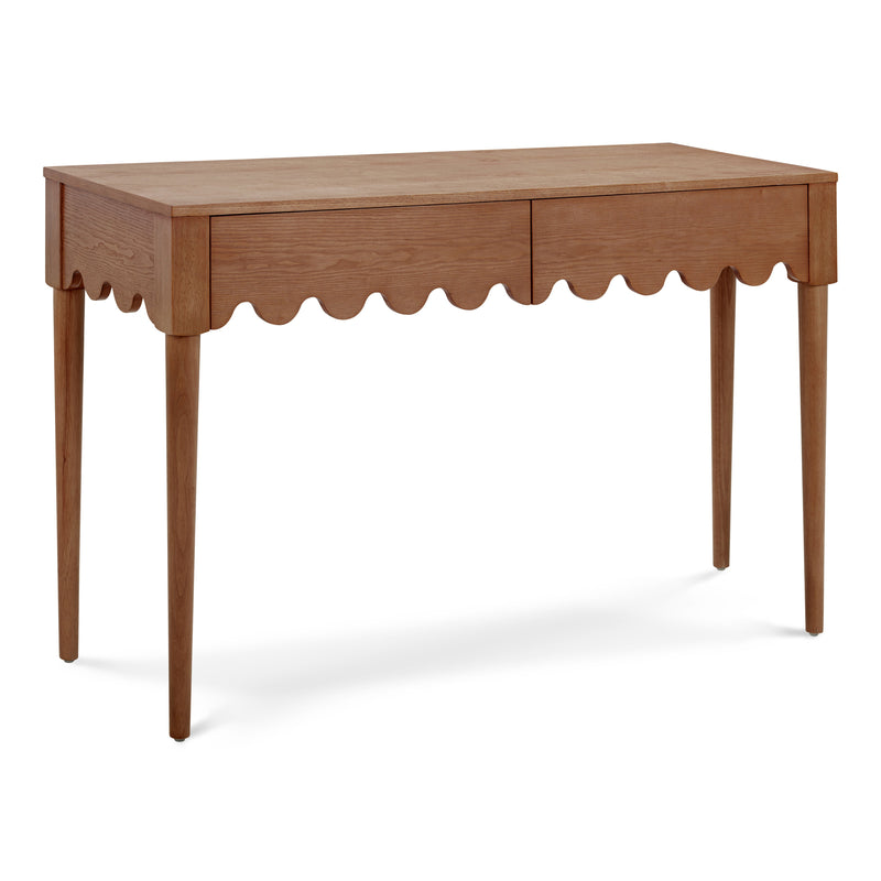 Oodle 48" 2-Drawer Desk - Walnut