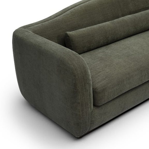 Camille 99" Sofa - Green