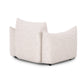 Saint Tropez Nubby Fabric Armchair in Sand