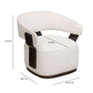 Madison Performance Swivel Accent Chair - Chalk