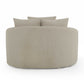 Hanim 54" Daybed - Warm Grey