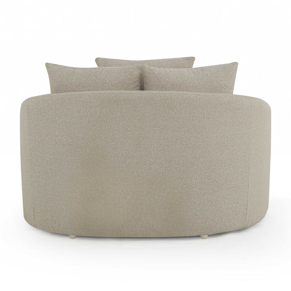 Hanim 54" Daybed - Warm Grey
