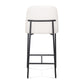 Sydney Performance Vegan Leather Counter Stool - Set of 2 - Cream