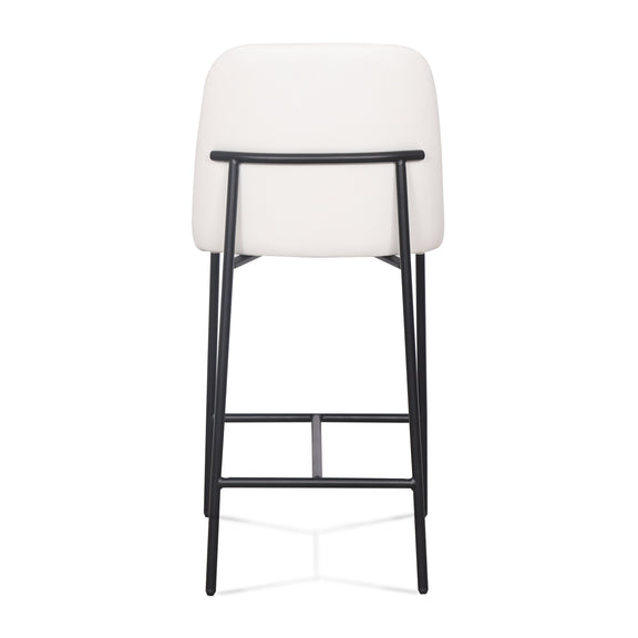 Sydney Performance Vegan Leather Counter Stool - Set of 2 - Cream