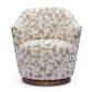 Skyla Swivel Chair - Beige Floral