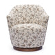 Skyla Swivel Chair - Beige Floral