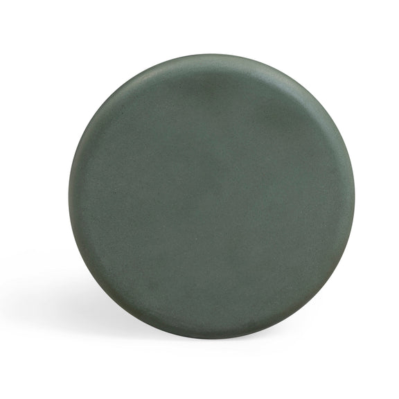 Lydia Concrete Indoor/Outdoor Side Table - Green
