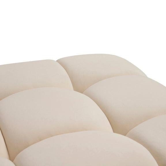 Calliope Performance Modular Ottoman - Off-White