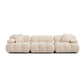 Calliope 118" Performance Modular Sofa - Off-White