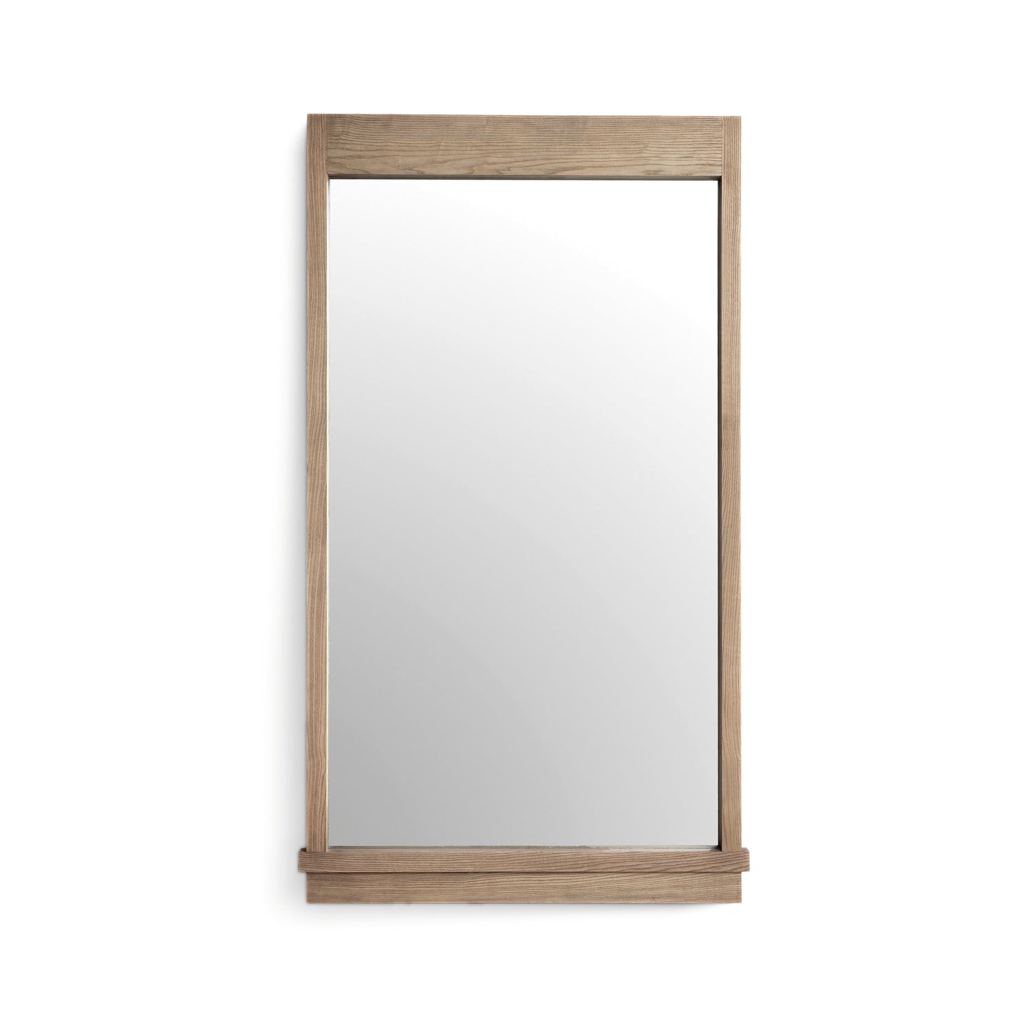 Aimee 44"X77" Solid Brushed Ash Floor Mirror