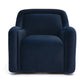 Charli Performance Swivel Chair - Dark Blue