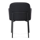 Sydney Performance Vegan Leather Armchair - Set of 2 - Black