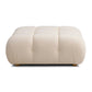 Calliope Performance Modular Ottoman - Off-White