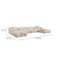 Calliope 6-piece Performance Modular U-Sectional - Off-White