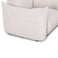 Saint Tropez Nubby Fabric Armchair in Sand