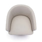 Kristen Rolling Desk Chair - Beige