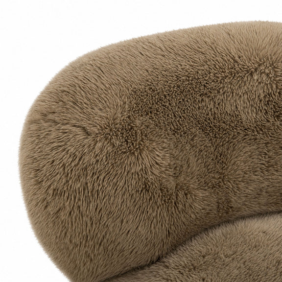 Pucker Accent Chair - Taupe
