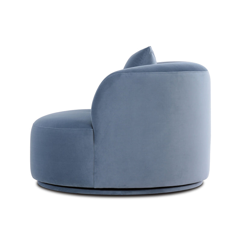 Fickle Swivel Accent Chair - Bluestone