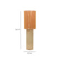 Mondada Concrete Floor Lamp - Terracotta